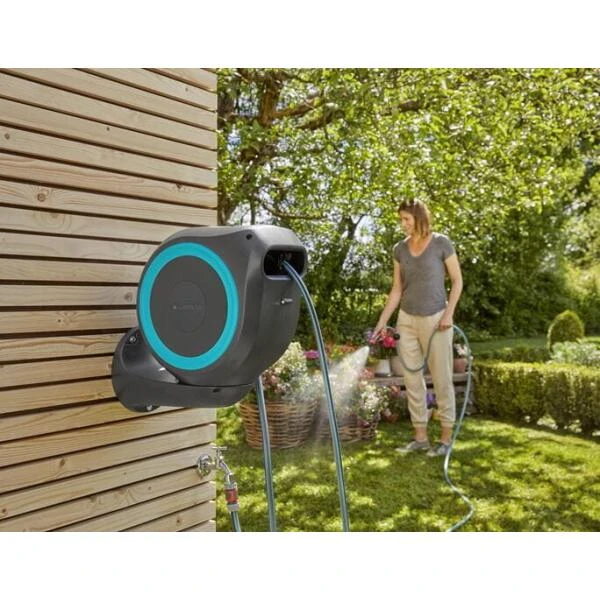Wandslangenbox GARDENA RollUp Blauw - S - 15 M - Afbeelding 4