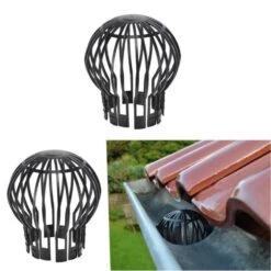 Dakgoot Bladvangers Tegen Verstopte Afvoerpijpen - Set Van 2 Stuks